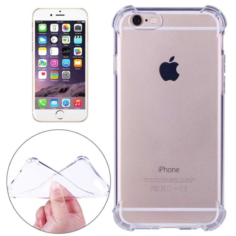Custodia protettiva in TPU con cuscino resistente agli urti per iPhone 6 e 6s, For 6 & iPhone 6s Custodia protettiva in TPU con cuscino resistente agli urti per iPhone 6 e 6s, For 6 & iPhone 6s